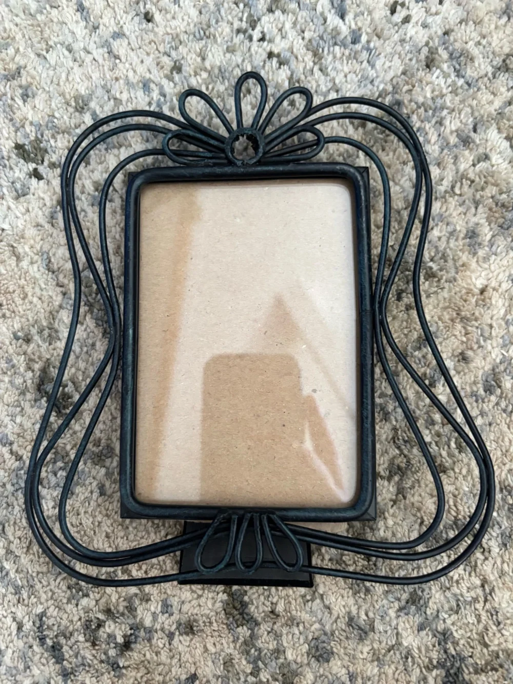 Black Small Iron Picture Frame